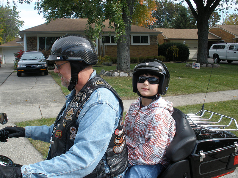 Grandpa and James on Max!